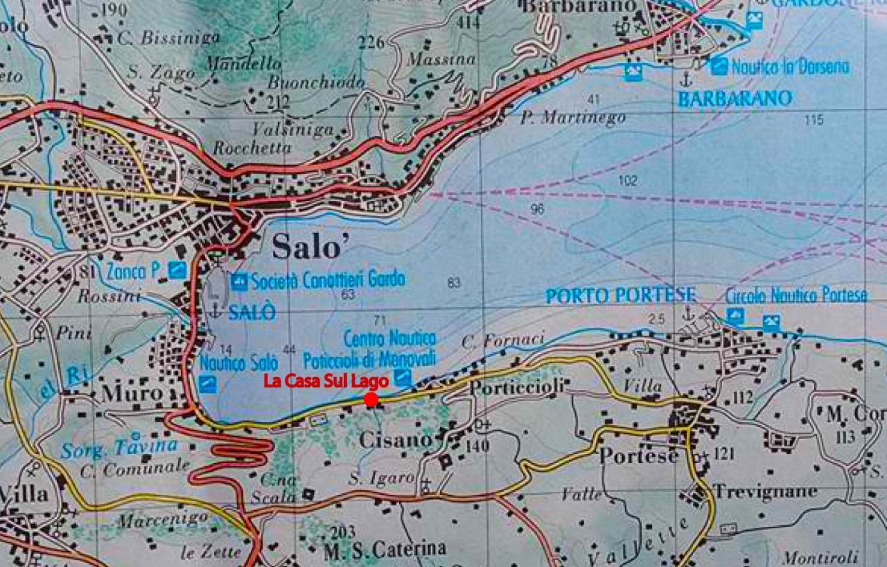 La Casa Sul Lago Salò Eksteriør billede